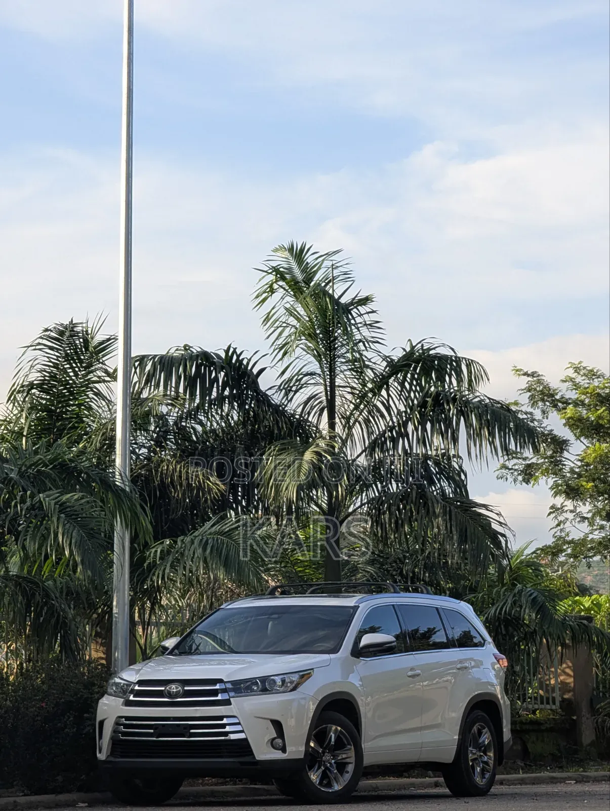 Toyota Highlander Limited Platinum 4x4 V6 (3.5L 6cyl 8A) 2017 White