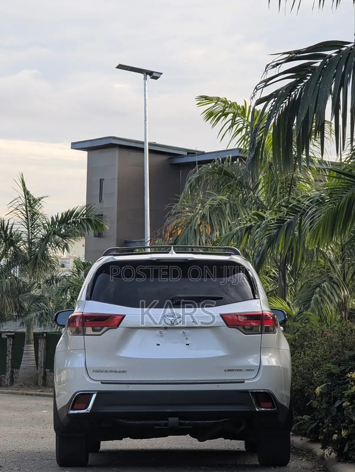 Toyota Highlander Limited Platinum 4x4 V6 (3.5L 6cyl 8A) 2017 White