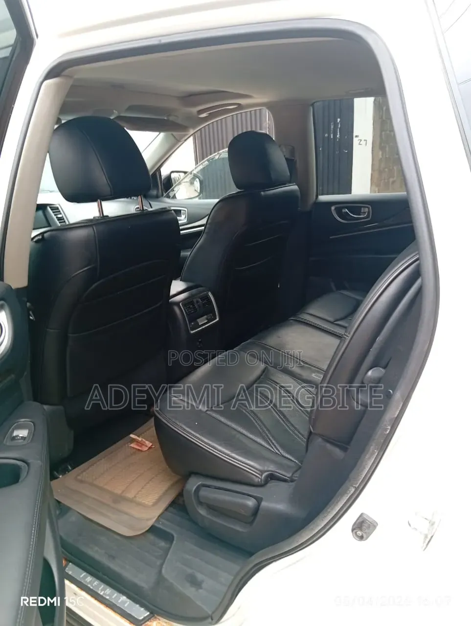 Infiniti QX 2015 White