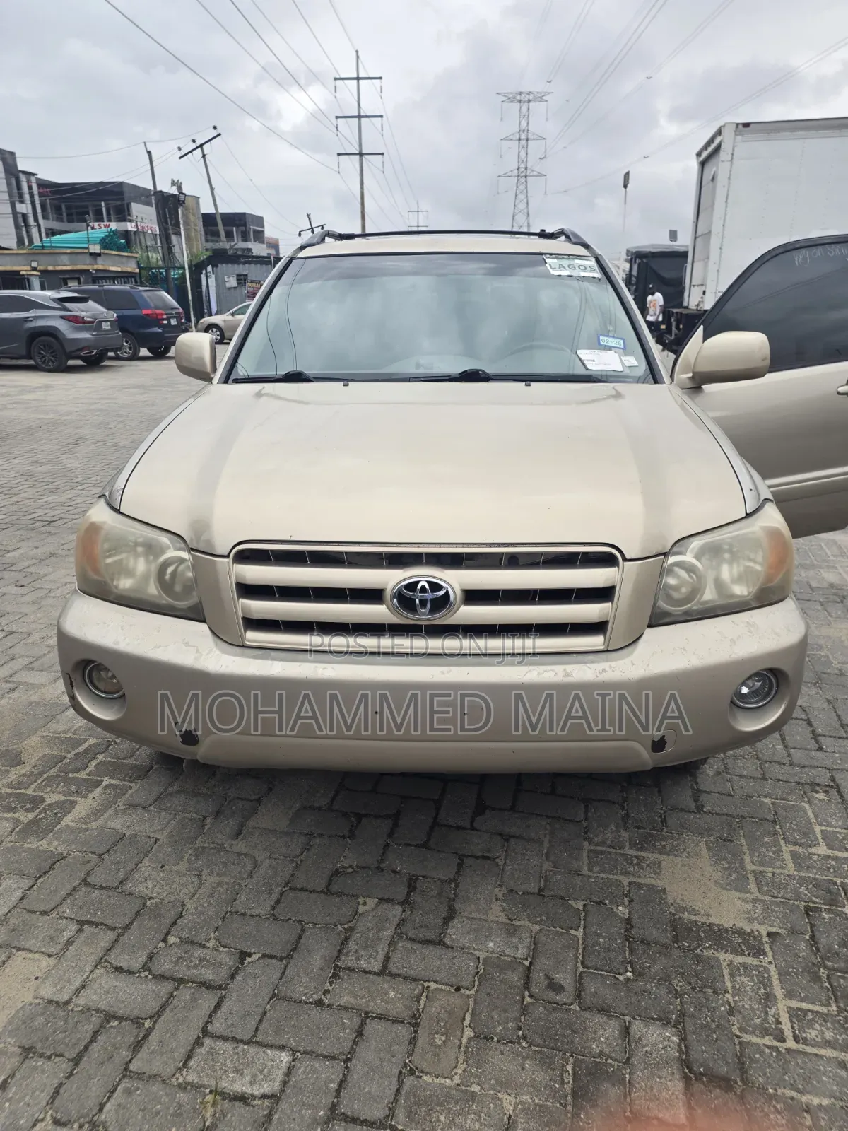 Toyota Highlander 2006 Gold