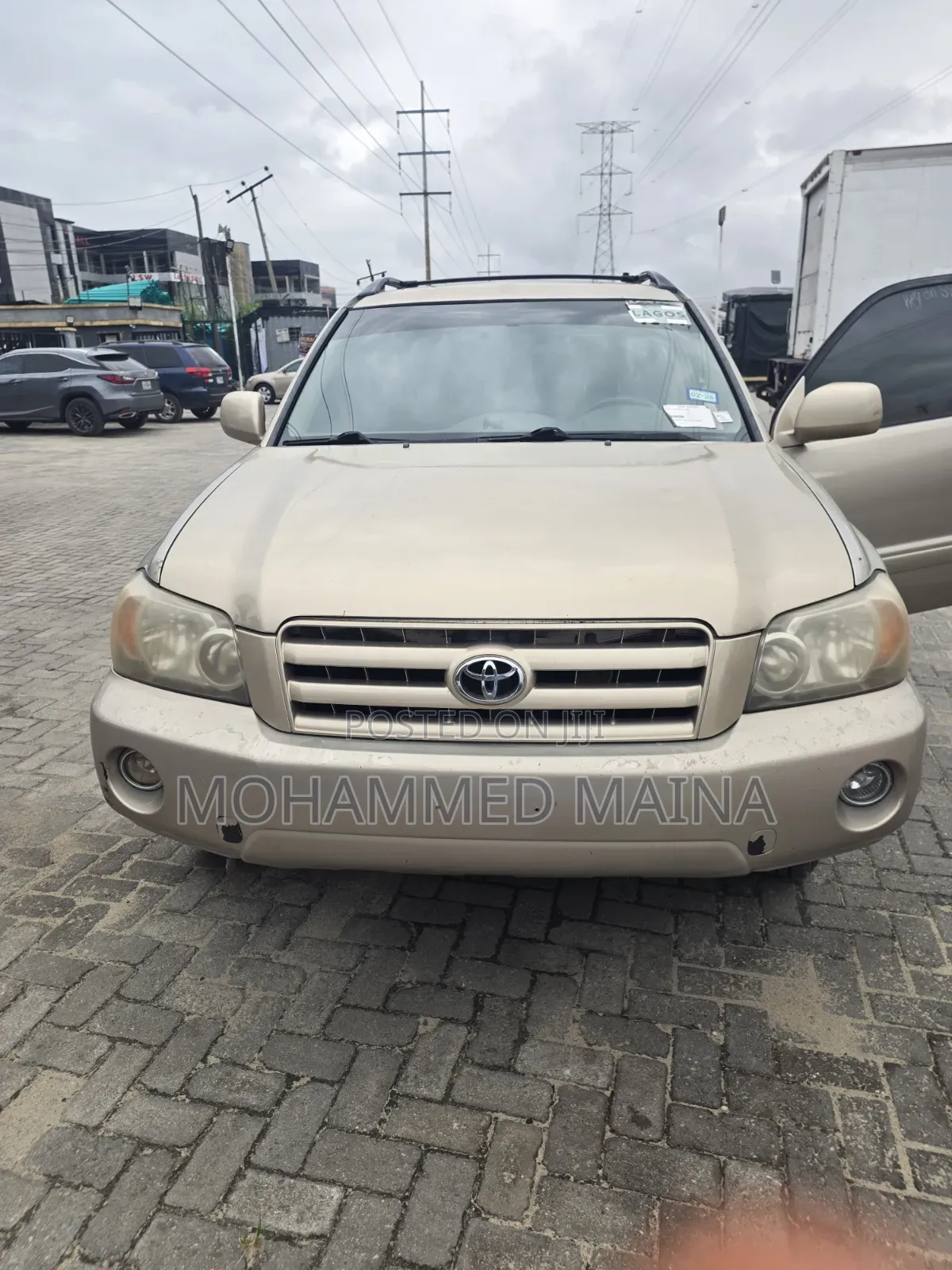 Toyota Highlander 2006 Gold
