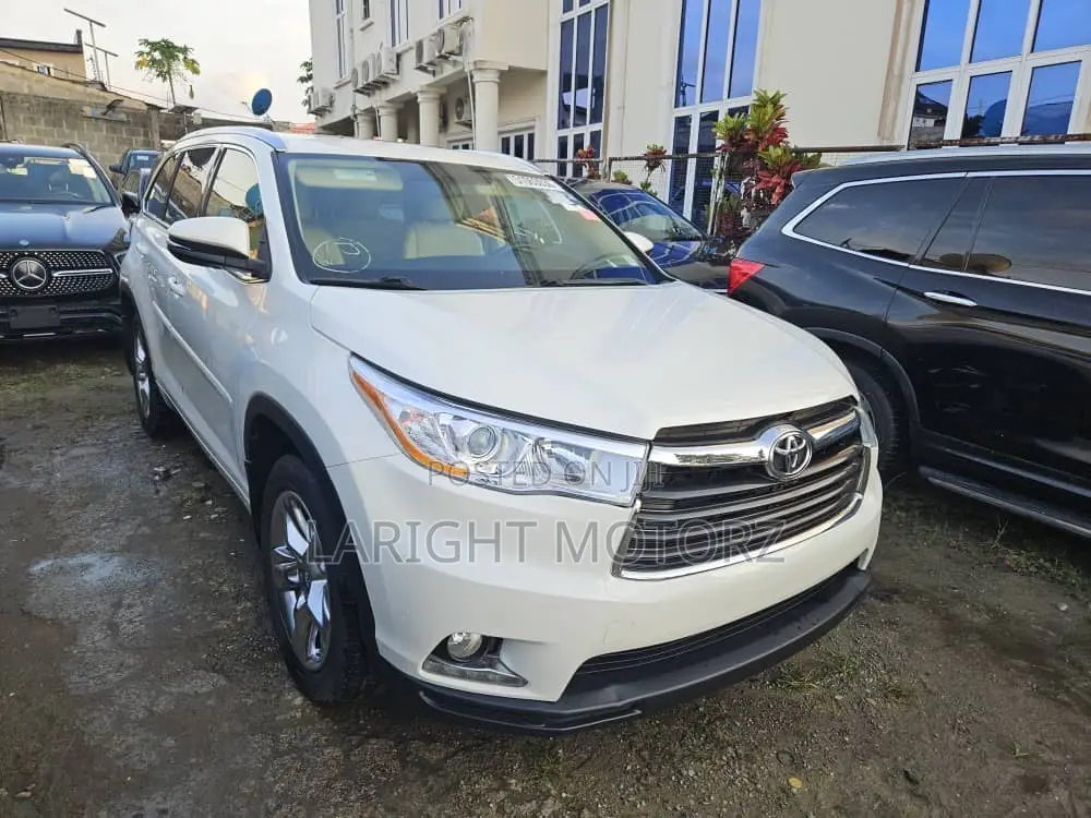 Toyota Highlander Limited Platinum V6 4x2 (3.5L 6cyl 6A) 2016 White
