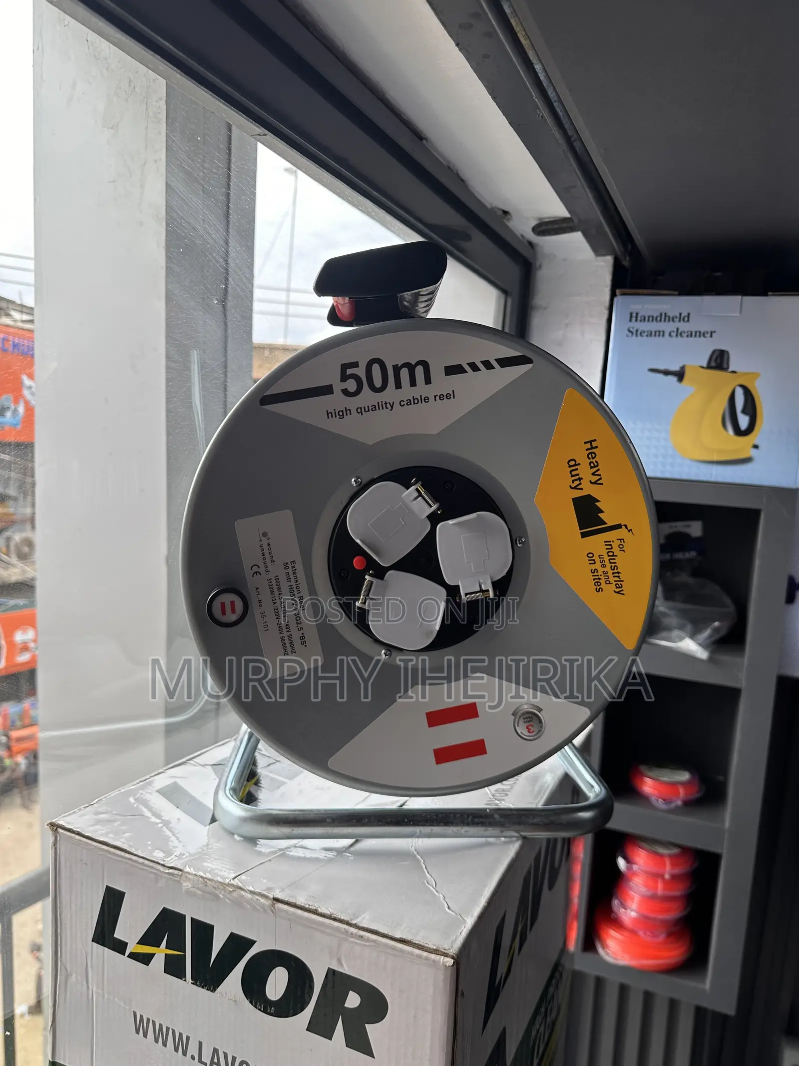 50m Heavy Duty Industrial Extension Cable