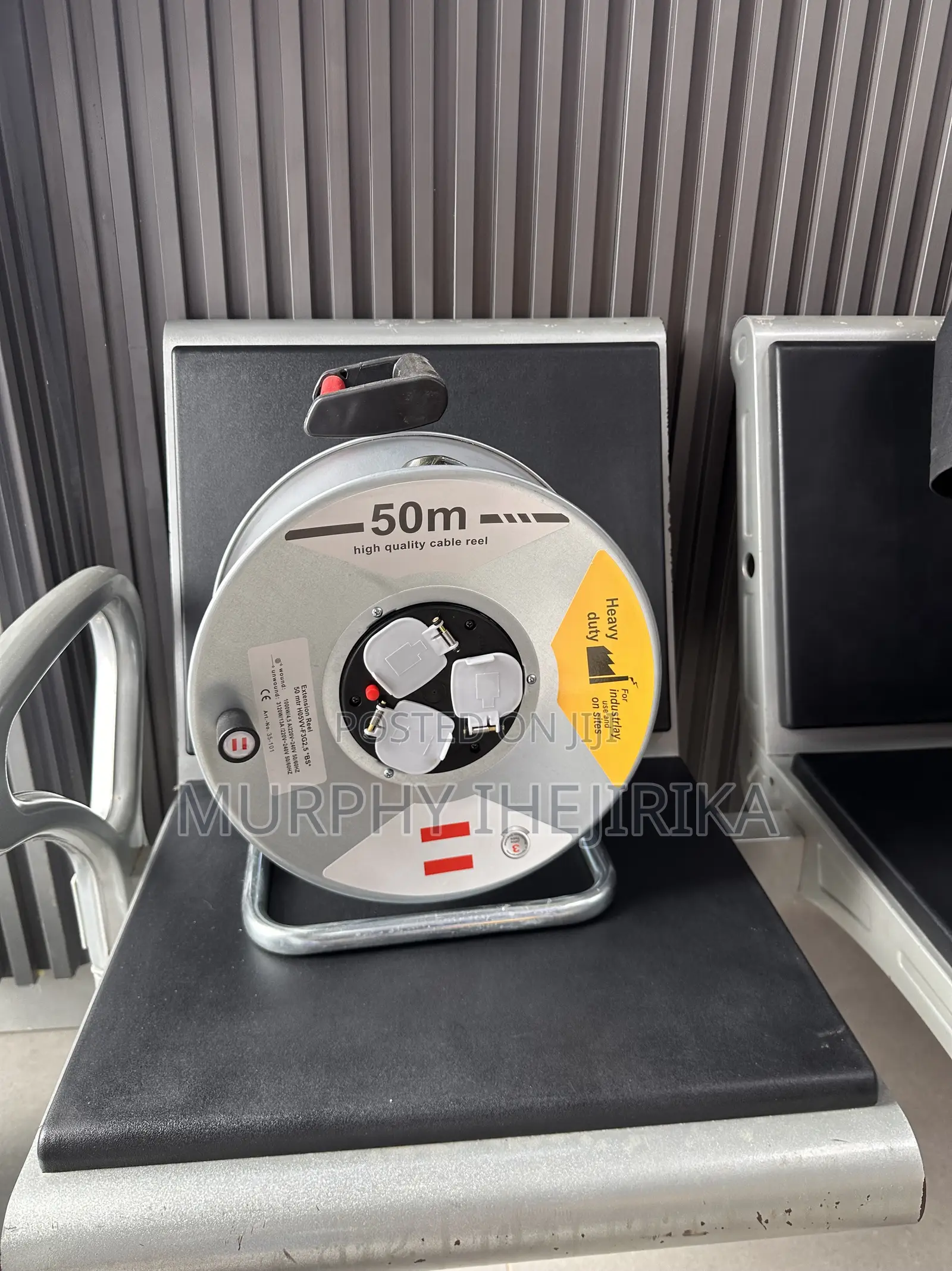 50m Heavy Duty Industrial Extension Cable