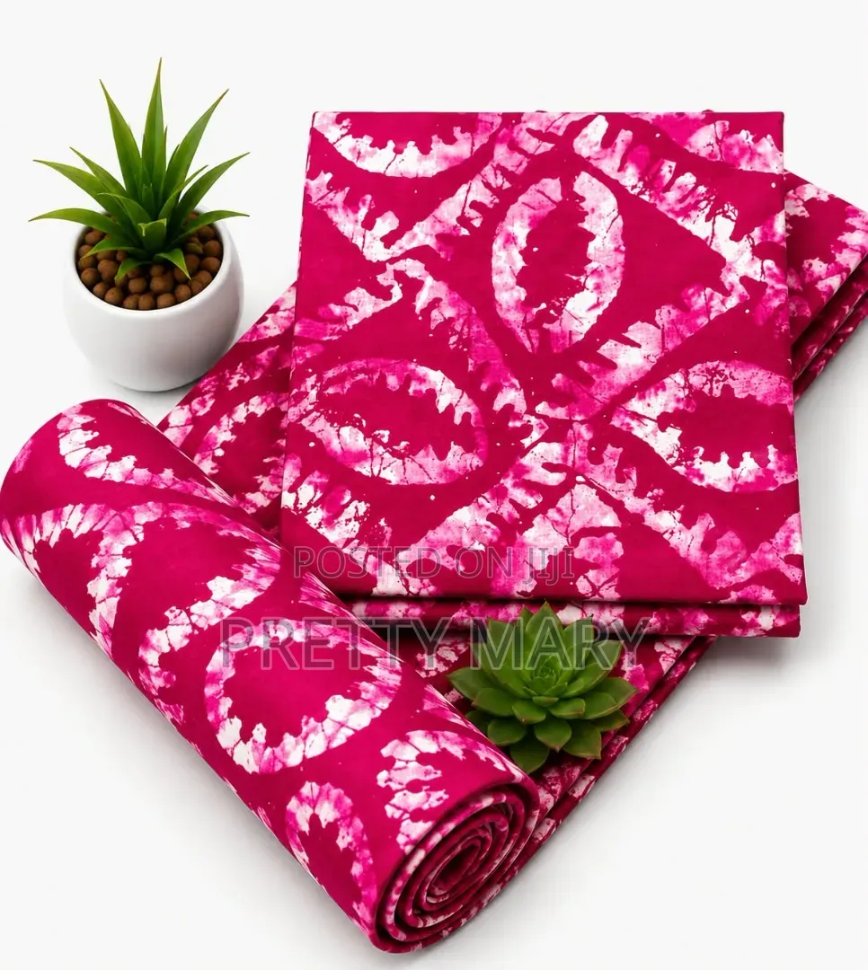 Pink Ankara Wax