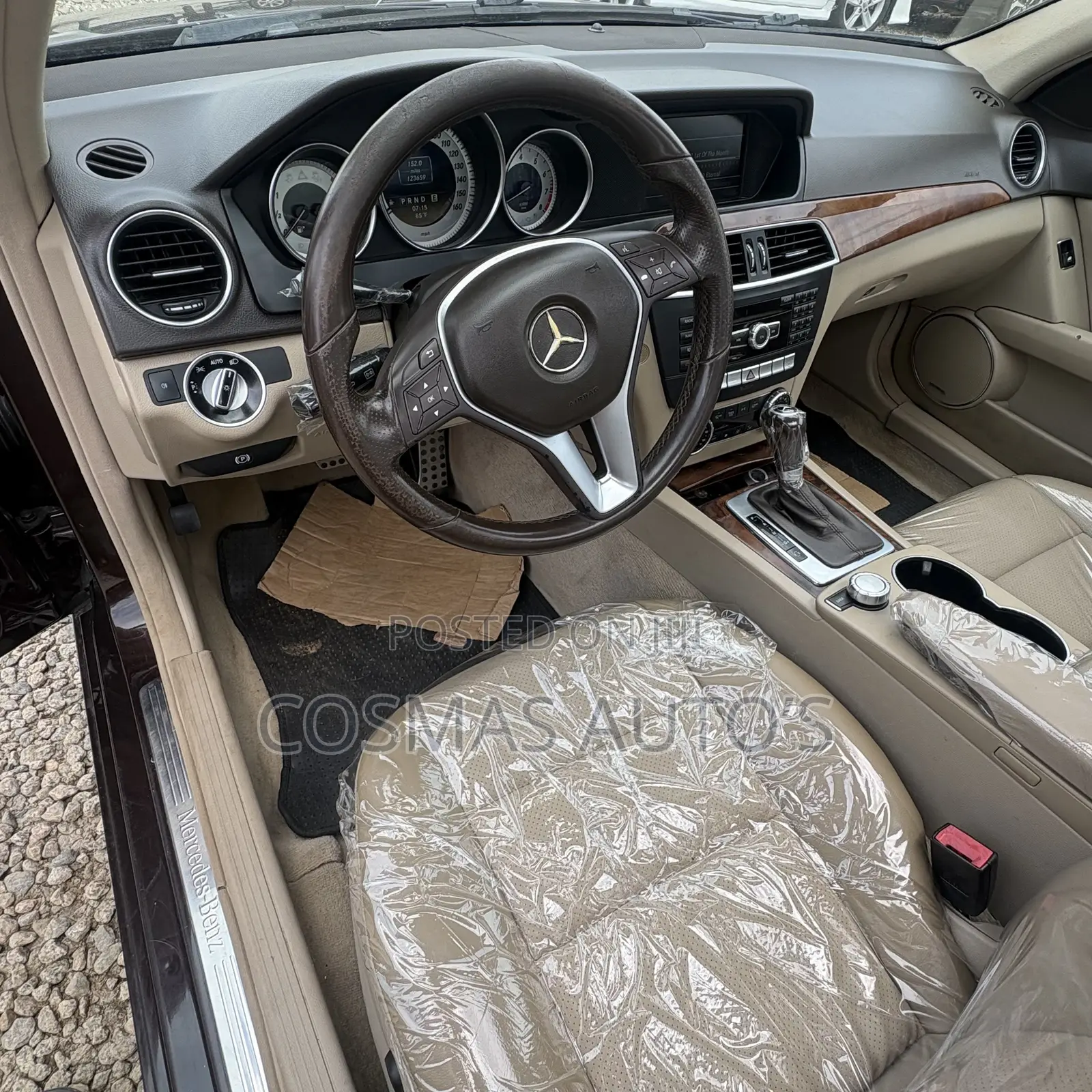 Mercedes-Benz C300 Sport 4Matic Sedan AWD (3.0L 6cyl 7A) 2012 Maroon
