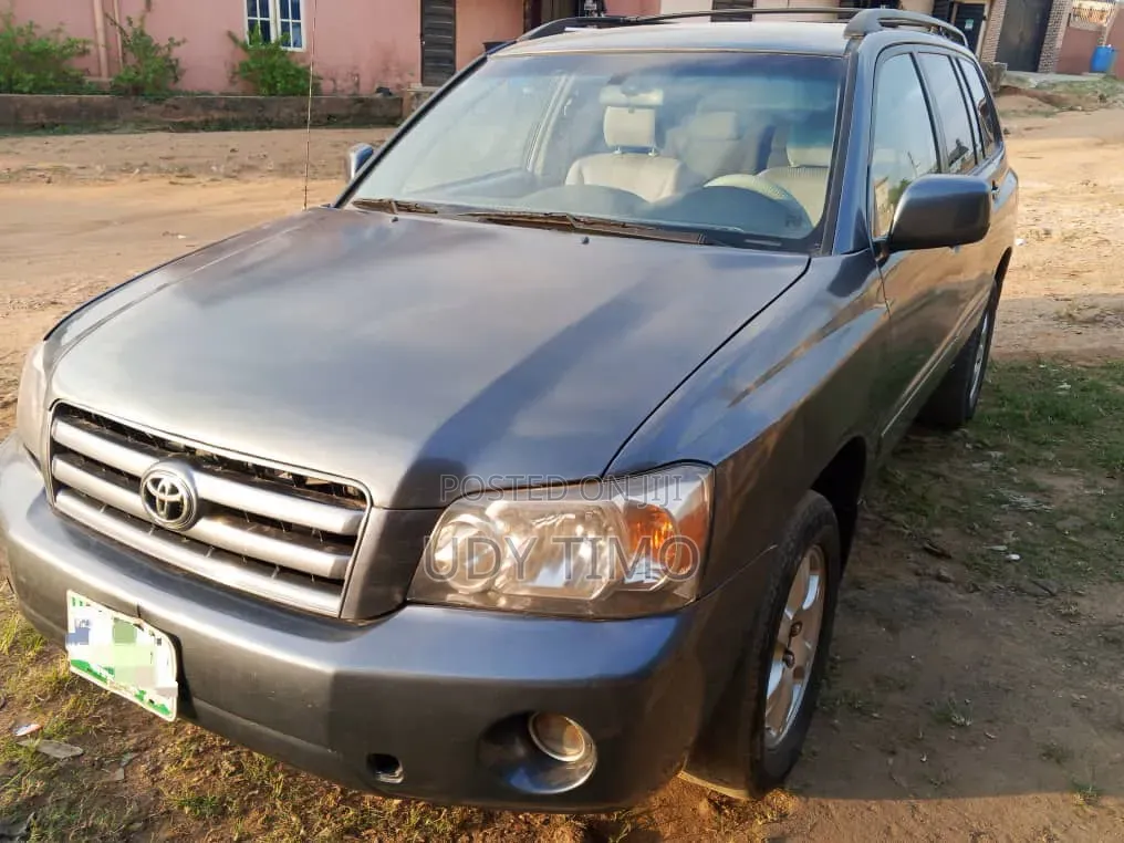 Toyota Highlander 2005 Blue