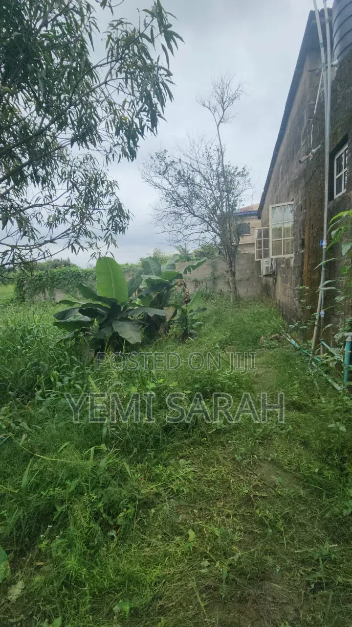 A Standard Plot of Land With a 2 Bedroom Flat