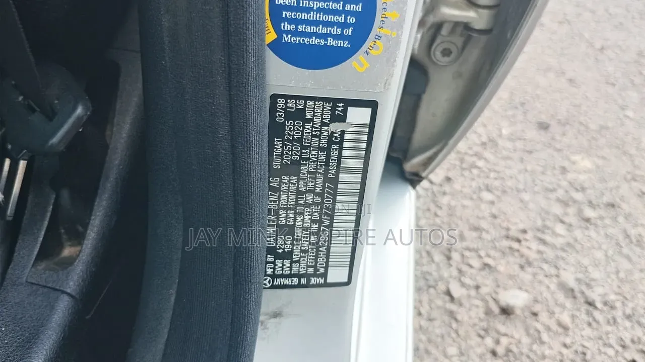 Mercedes-Benz C280 2000 Silver
