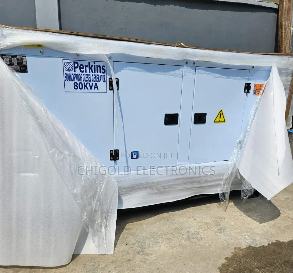 Perkins Diesel Generator Soundproof 100% Copper Coil 80 kVA