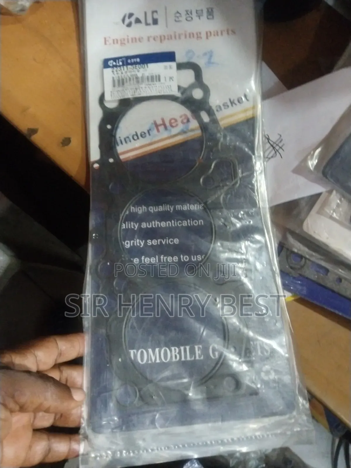 Top Cylinder Head Gasket Hyundai and Kia 2.7 engine.v.6