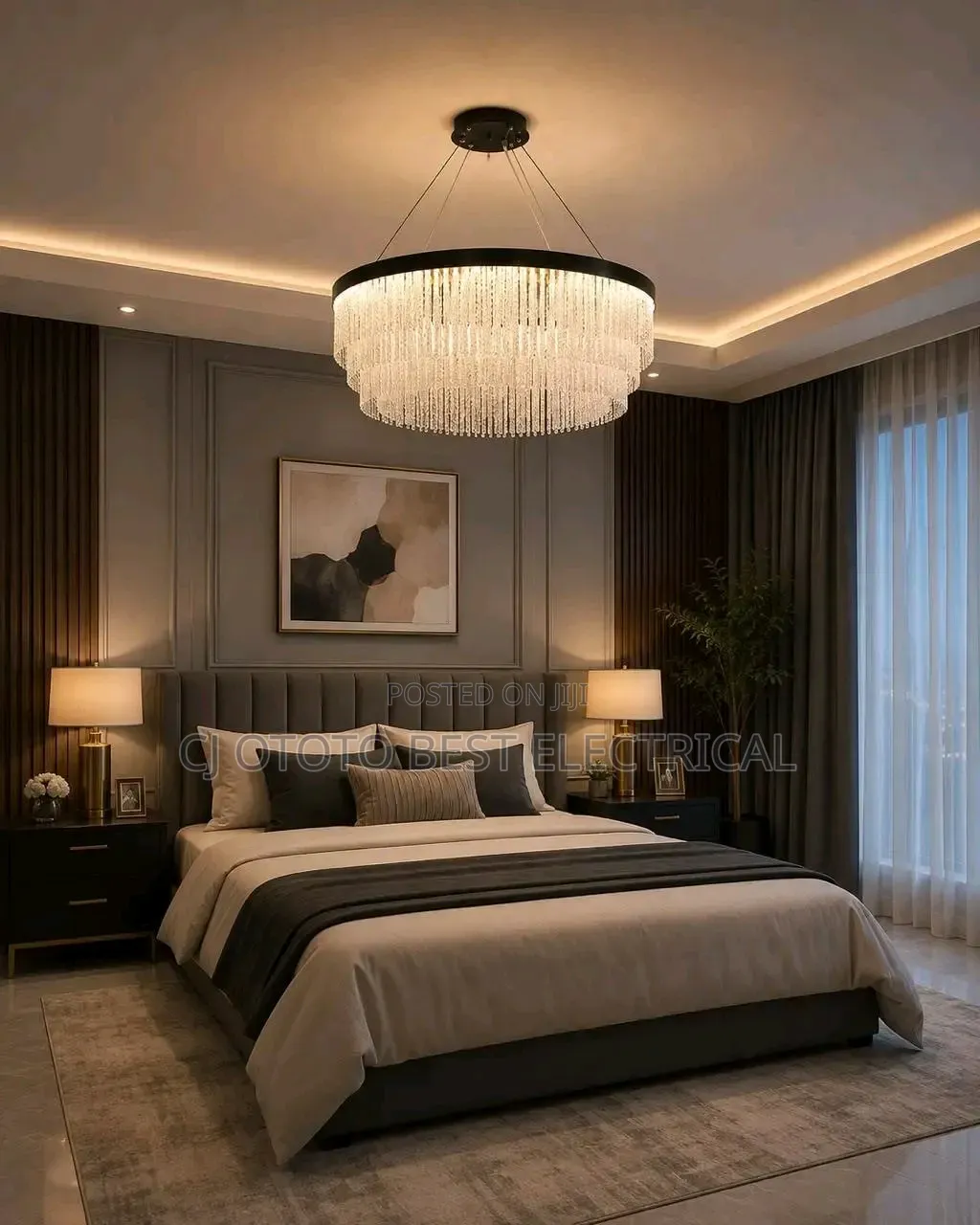 Crystal Living Room Chandelier Light.