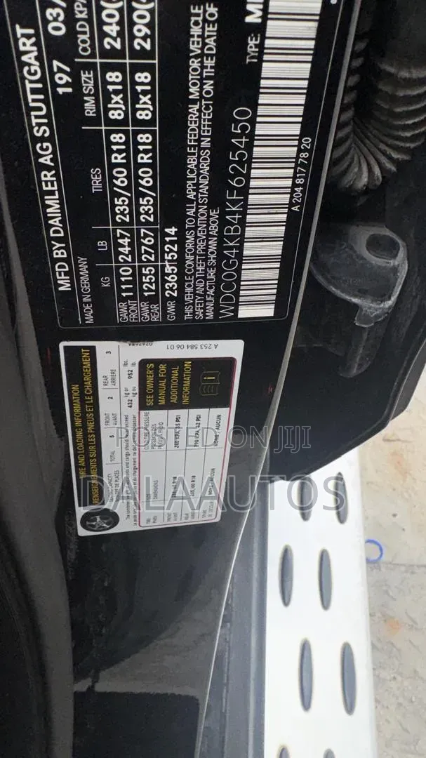 Mercedes-Benz GLC-Class 2019 Black