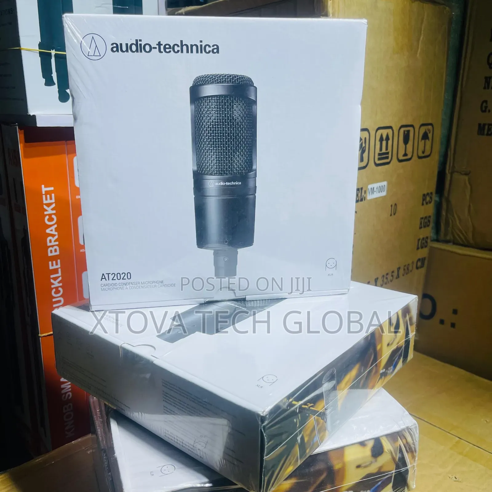 Audio-Technica AT2020 Cardioid Condenser Studio Microphone