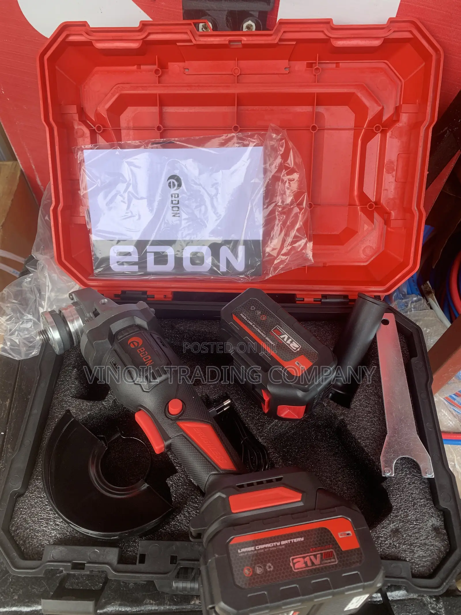 Cordless Angel Grinder
