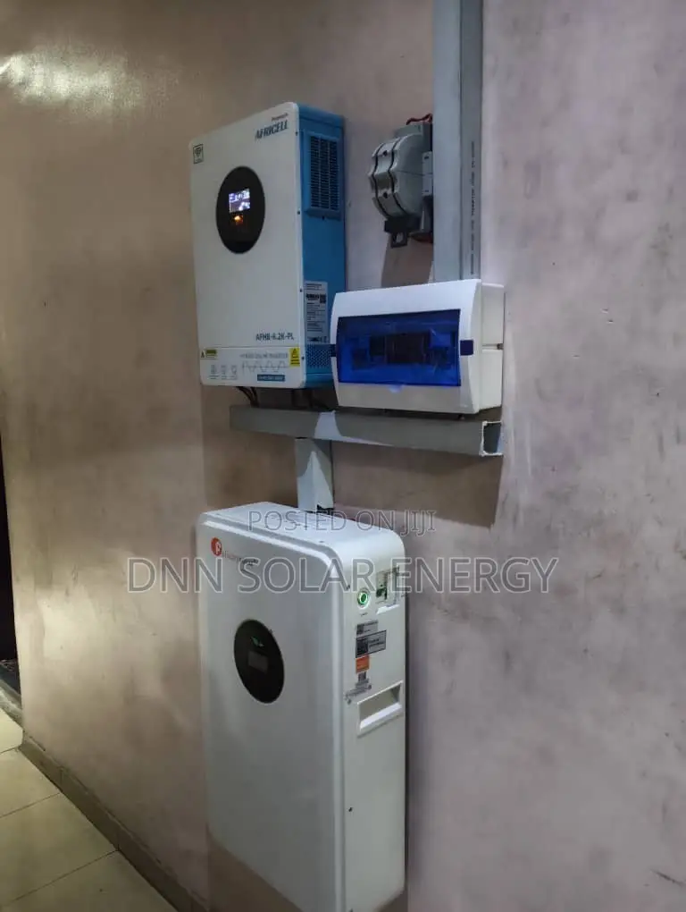 5kwh Lithium Battery 6.2kva Hybrid Inverter 400w Canadiansolar Panels