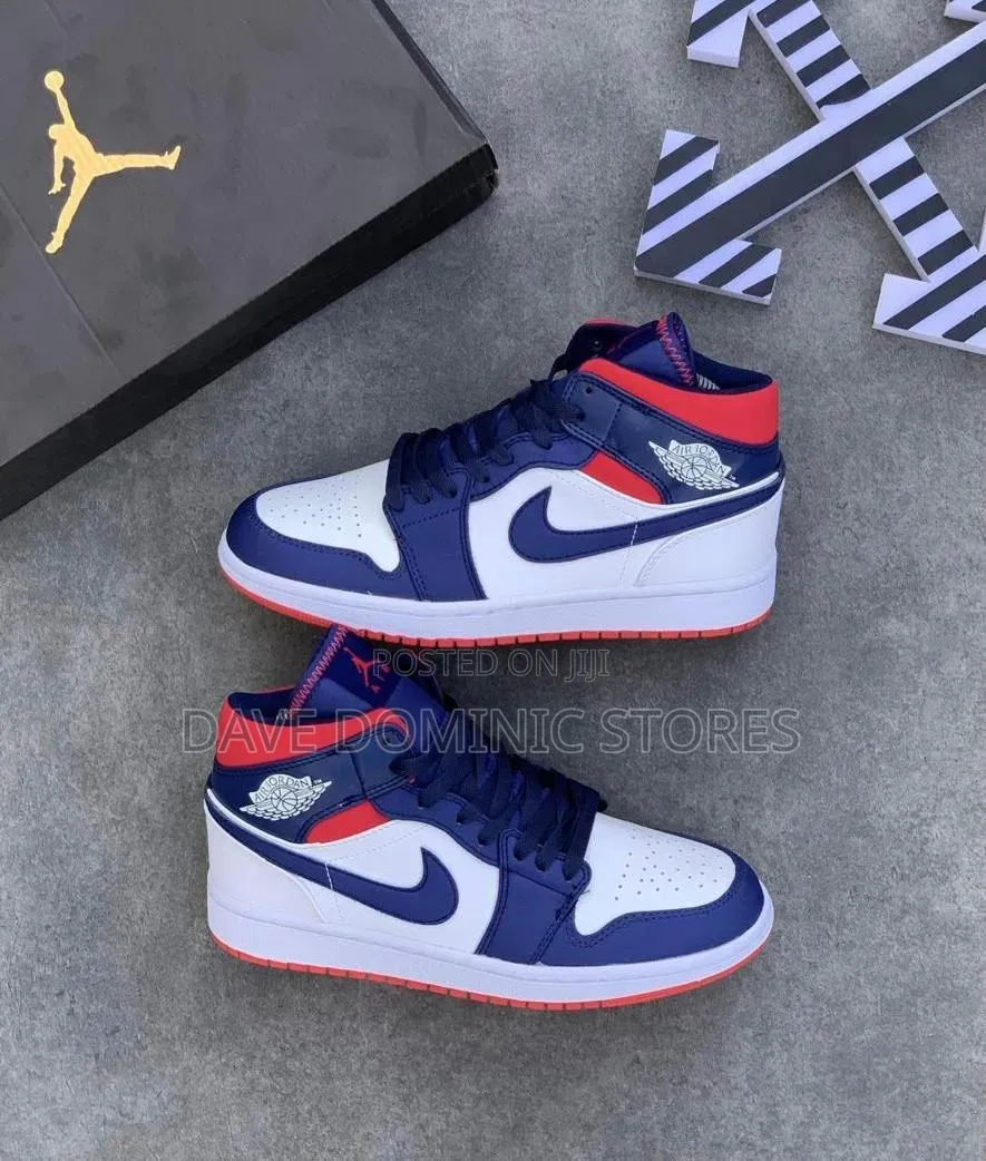 Original Quality Jordan One Mid Usa Sneakers