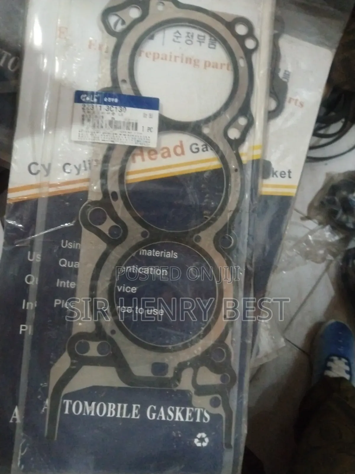 Top Gasket Hyundai and Kia 3.3 and 3.5 Engine Capacity
