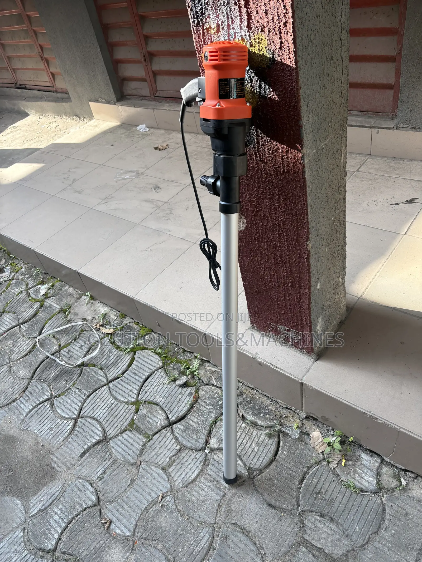 Electric Oil Drum Pump 1600W