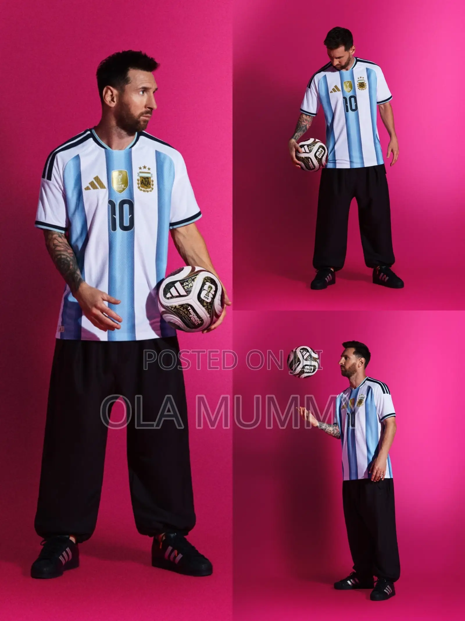Adidas Argentina 26/27 Home Jersey Player Version