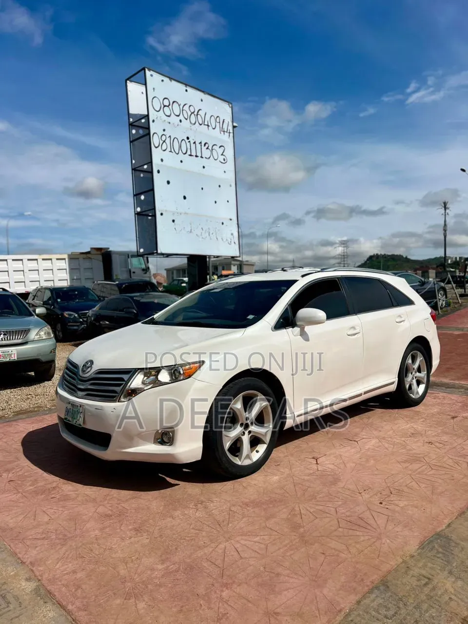 Toyota Venza 2010 White