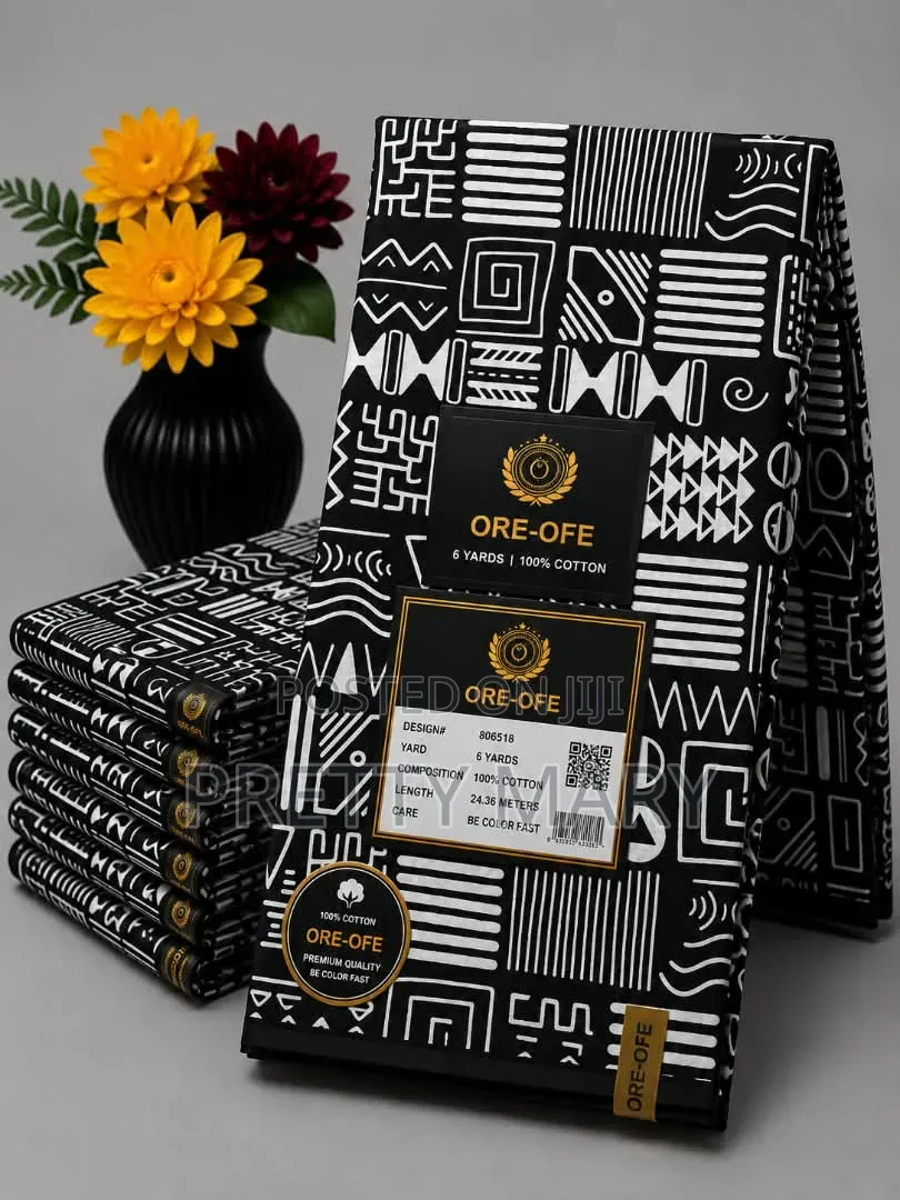 Block ORE OFE Ankara Fabric