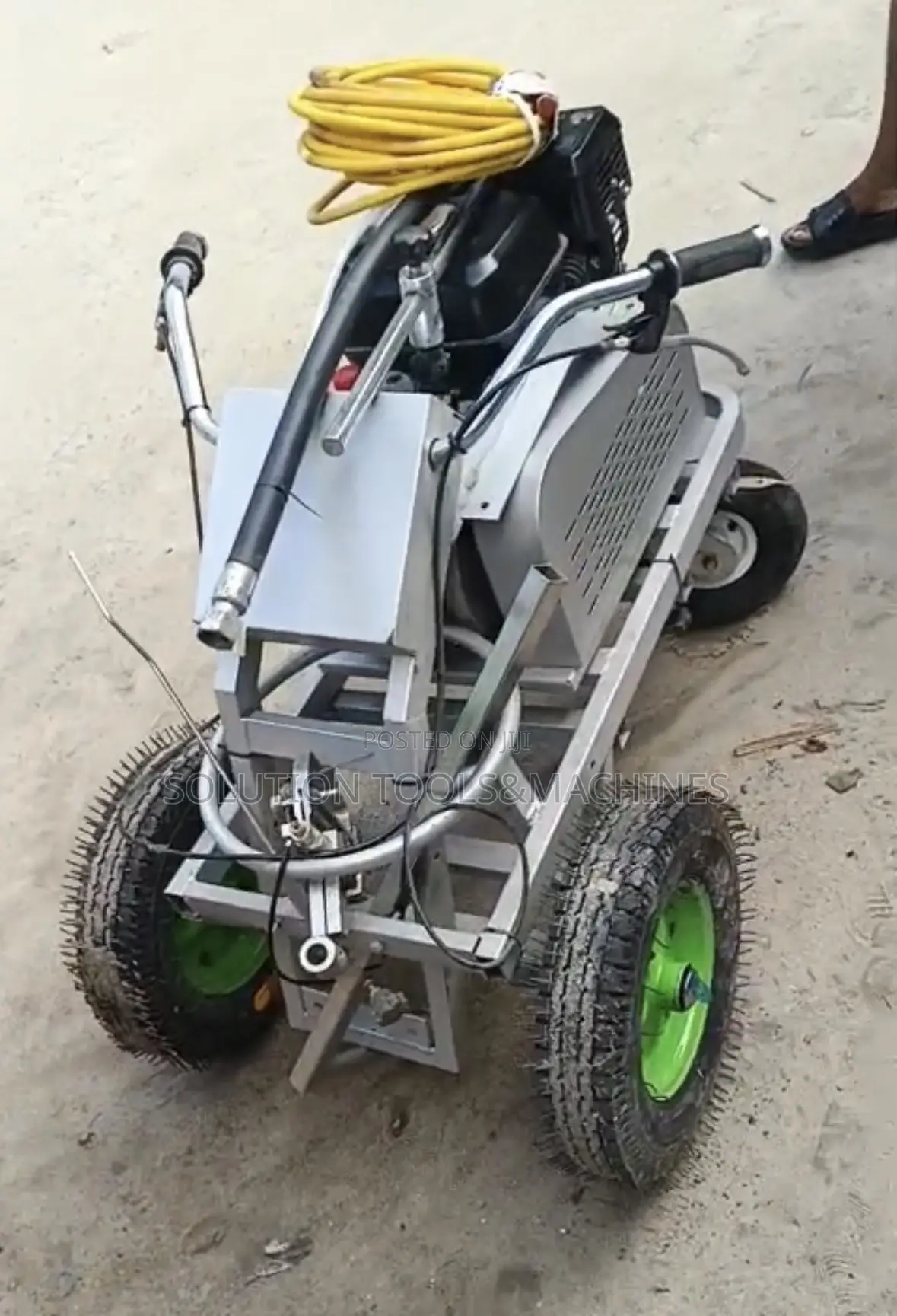Gasoline-Powered Cold Paint Road Marking Machine
