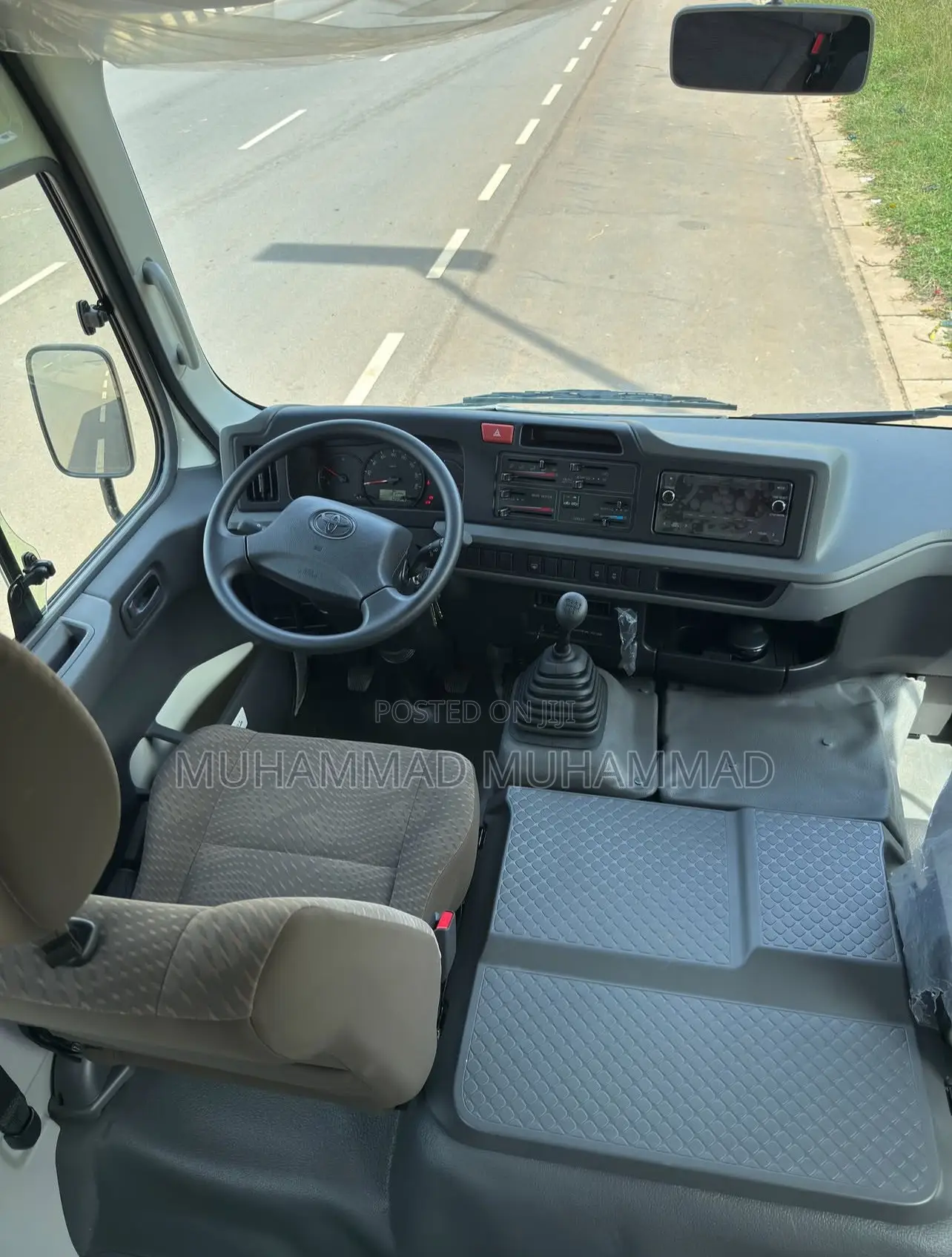 New Toyota Coaster 2025 White