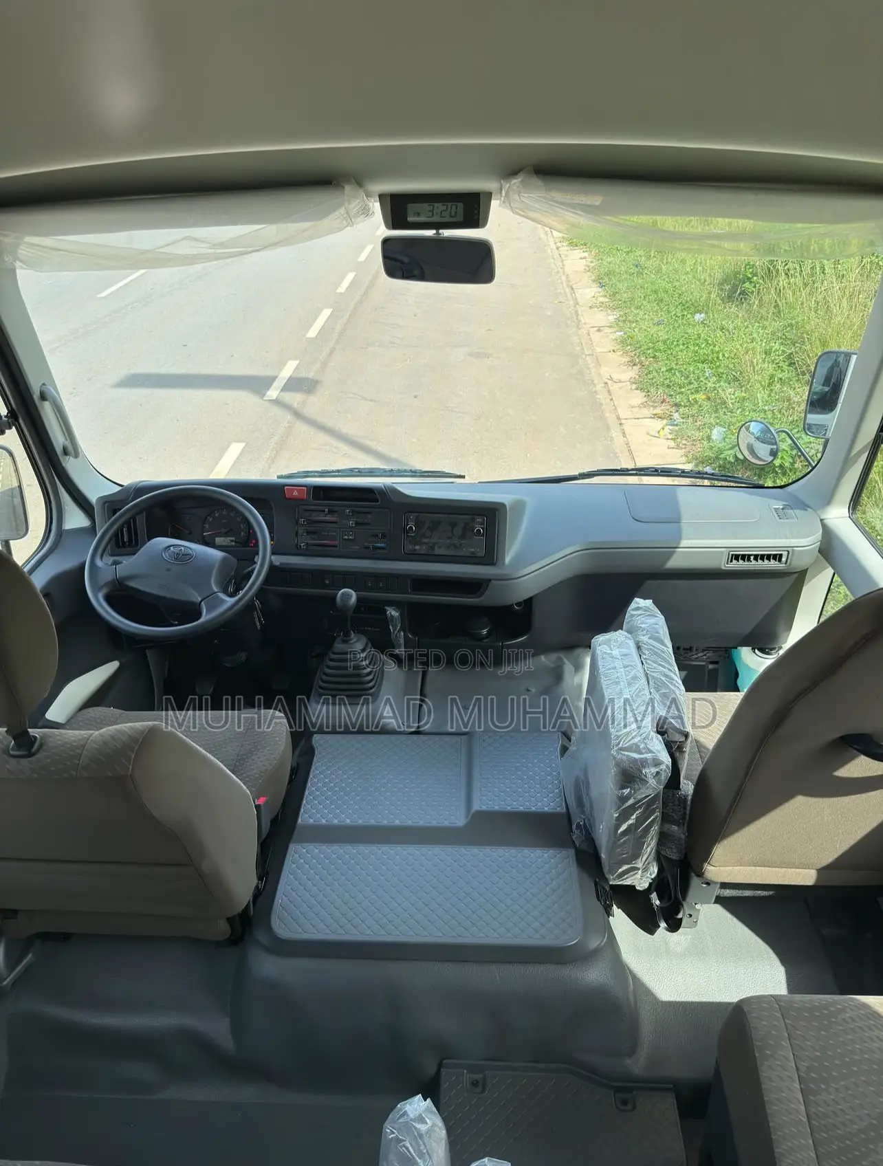 New Toyota Coaster 2025 White
