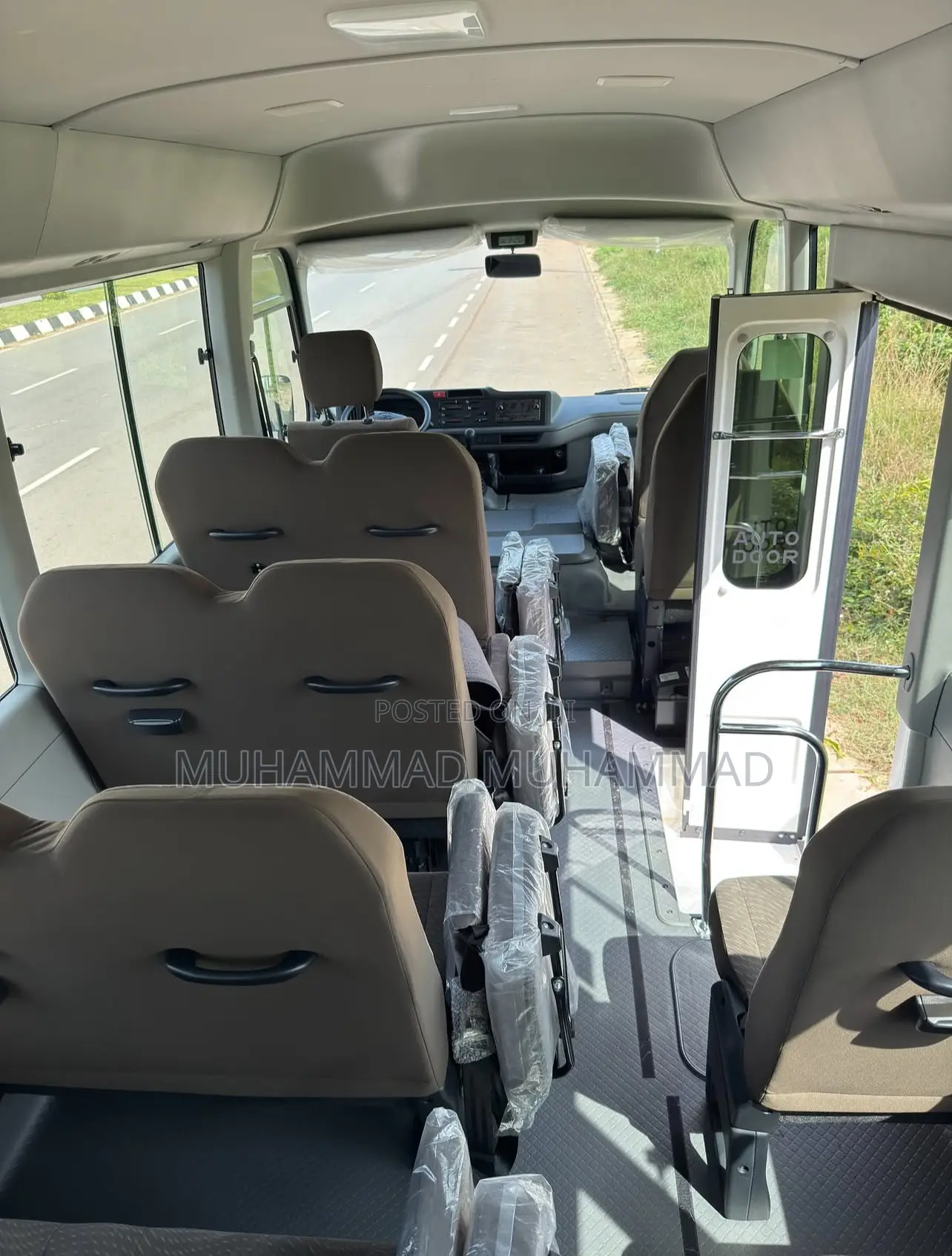 New Toyota Coaster 2025 White