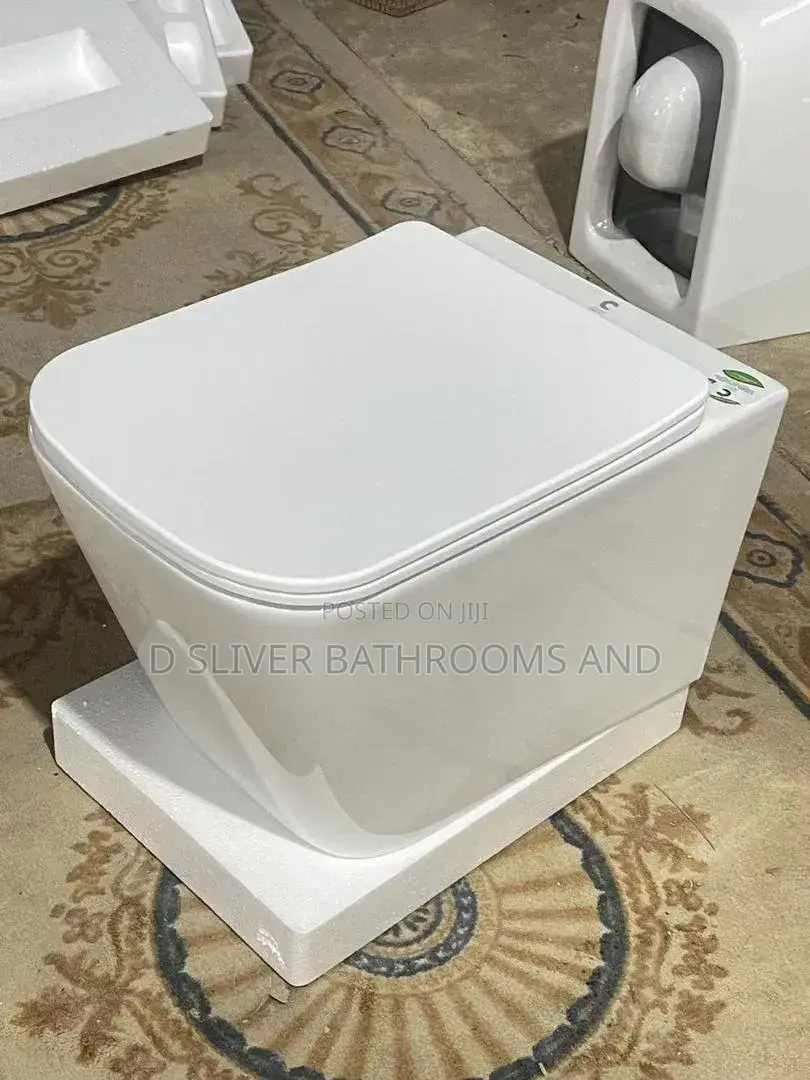 Wall Hung Square Water Closet With Concealed Tank