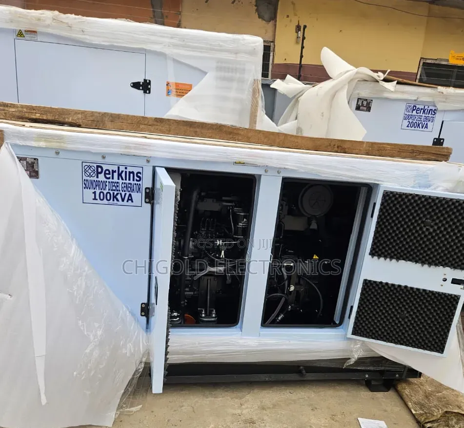 100 kVA Perkins Generator Sandproof