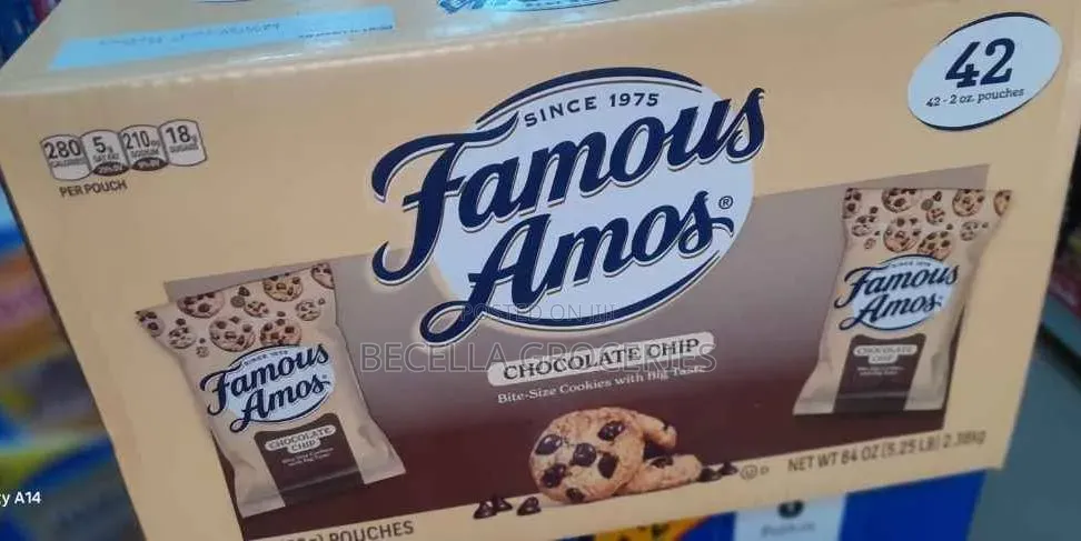 Famous Amos Chocolate Chip Cookies 42×56g