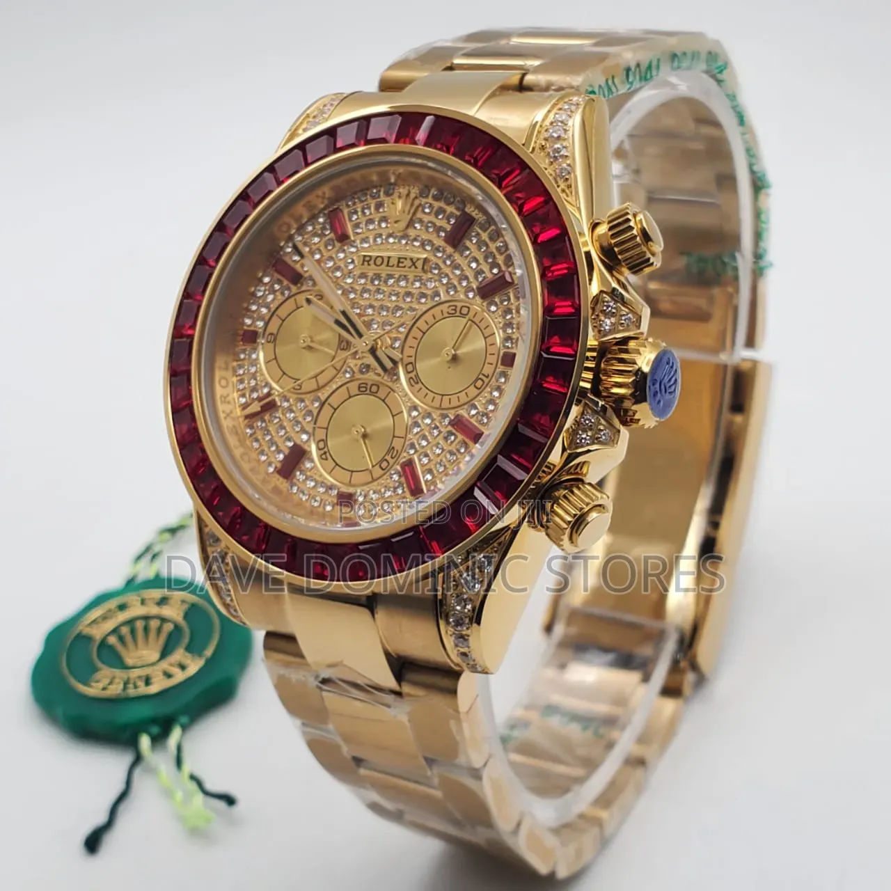 Original Rolex Male Watch
Rubber Strap Automatic System