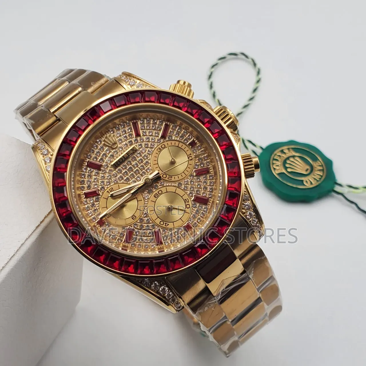 Original Rolex Male Watch
Rubber Strap Automatic System