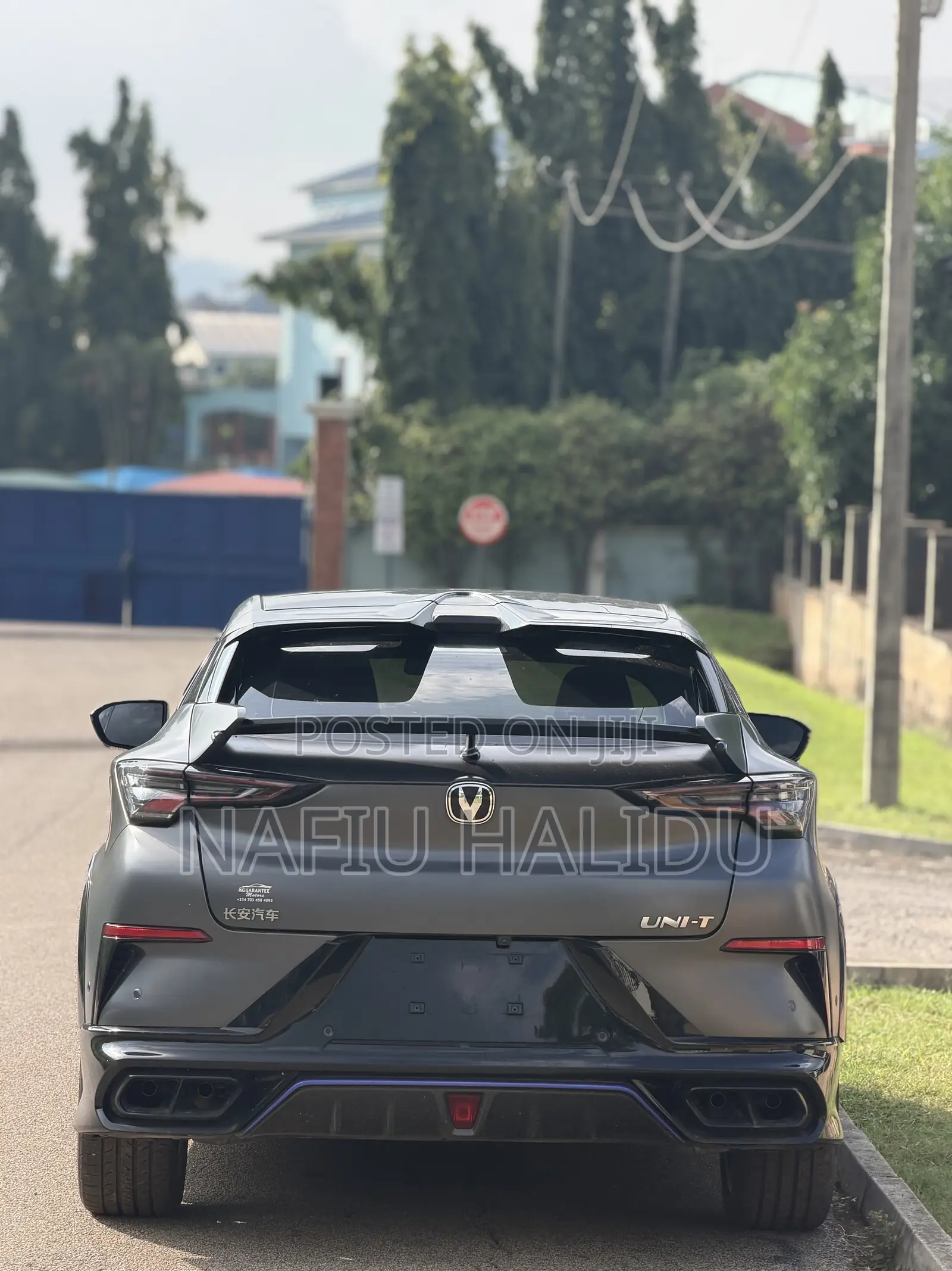 New Changan UNI-T 2024 Gray
