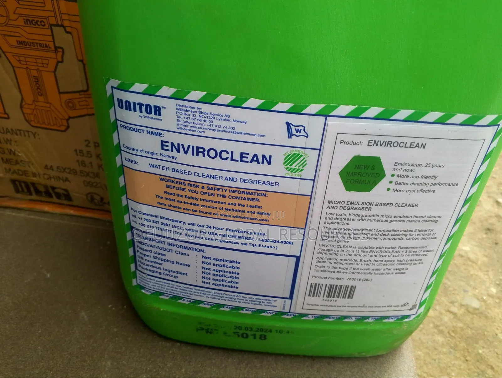 Unitor Environ Cleaner