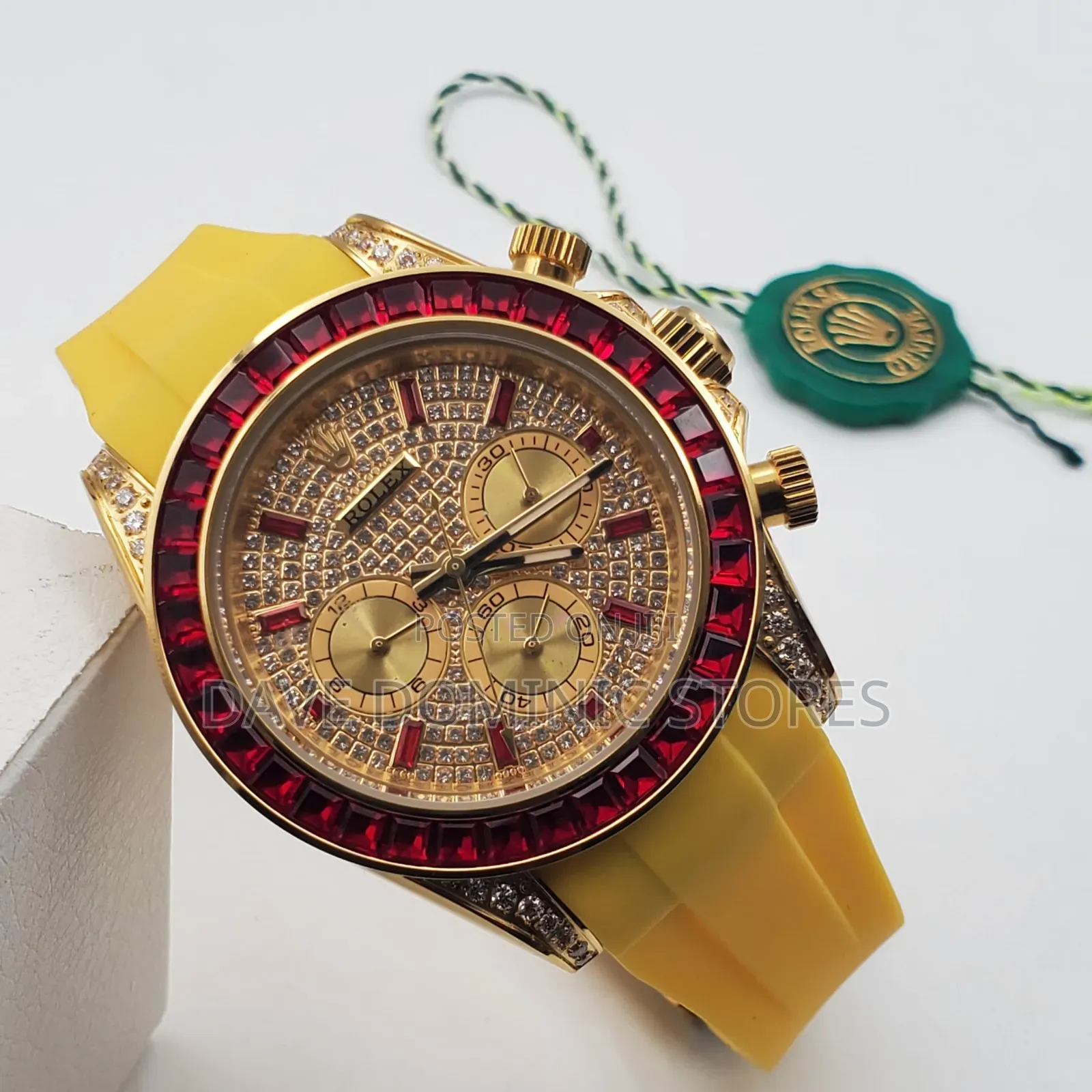 Original Quality Rolex Male Watch Rubber Strap
Automatic System