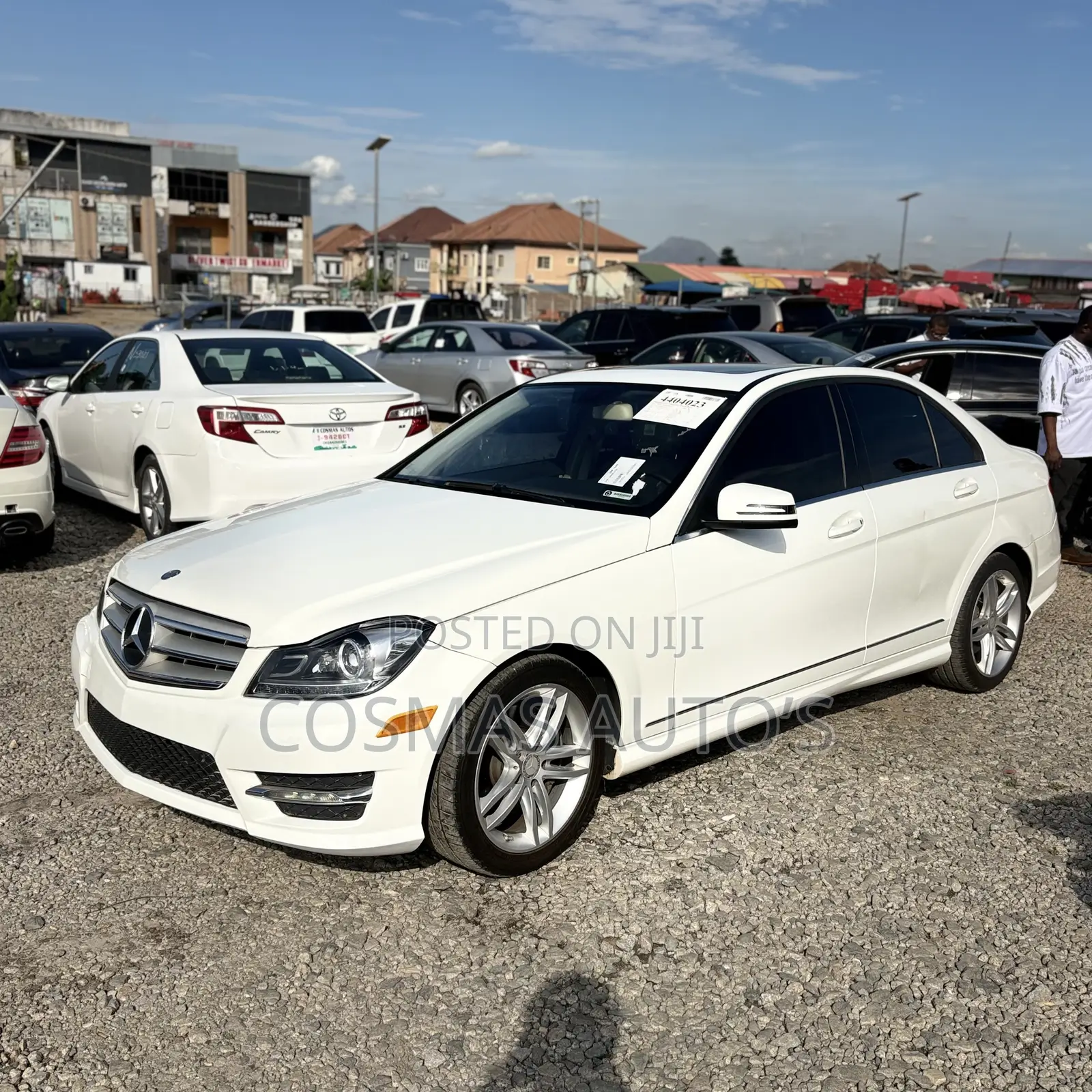 Mercedes-Benz C300 Sport 4Matic Sedan AWD (3.5L 6cyl 7A) 2014 White