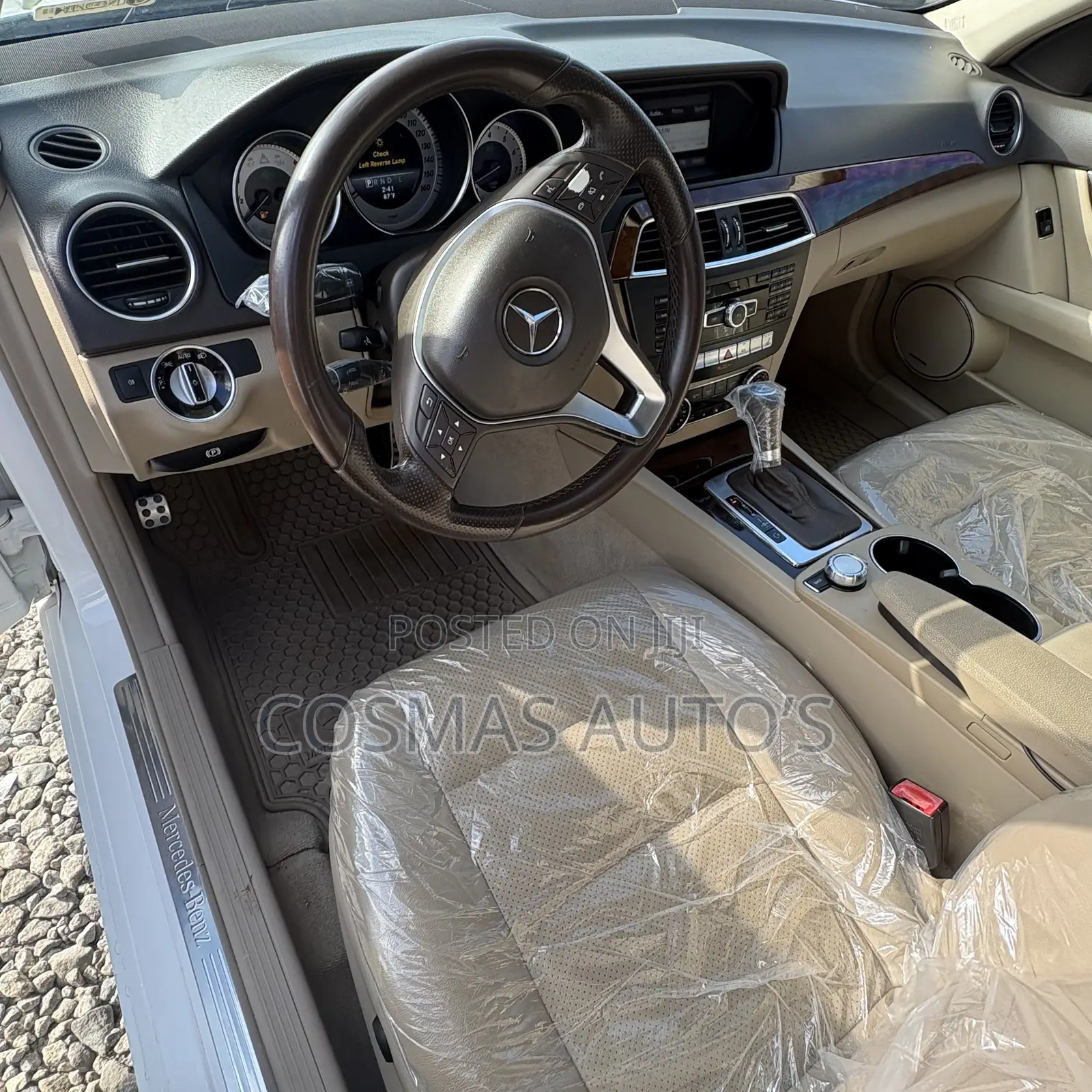 Mercedes-Benz C300 Sport 4Matic Sedan AWD (3.5L 6cyl 7A) 2014 White