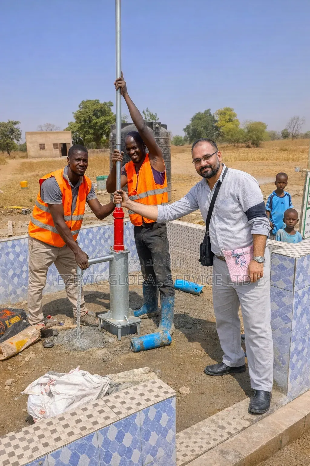 Indain Mark Ii Pump Deepwell Handpump