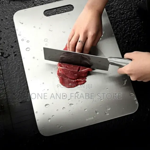 AntiBacterial and Mold-Resistance Large Stainless Steel Cutting Board