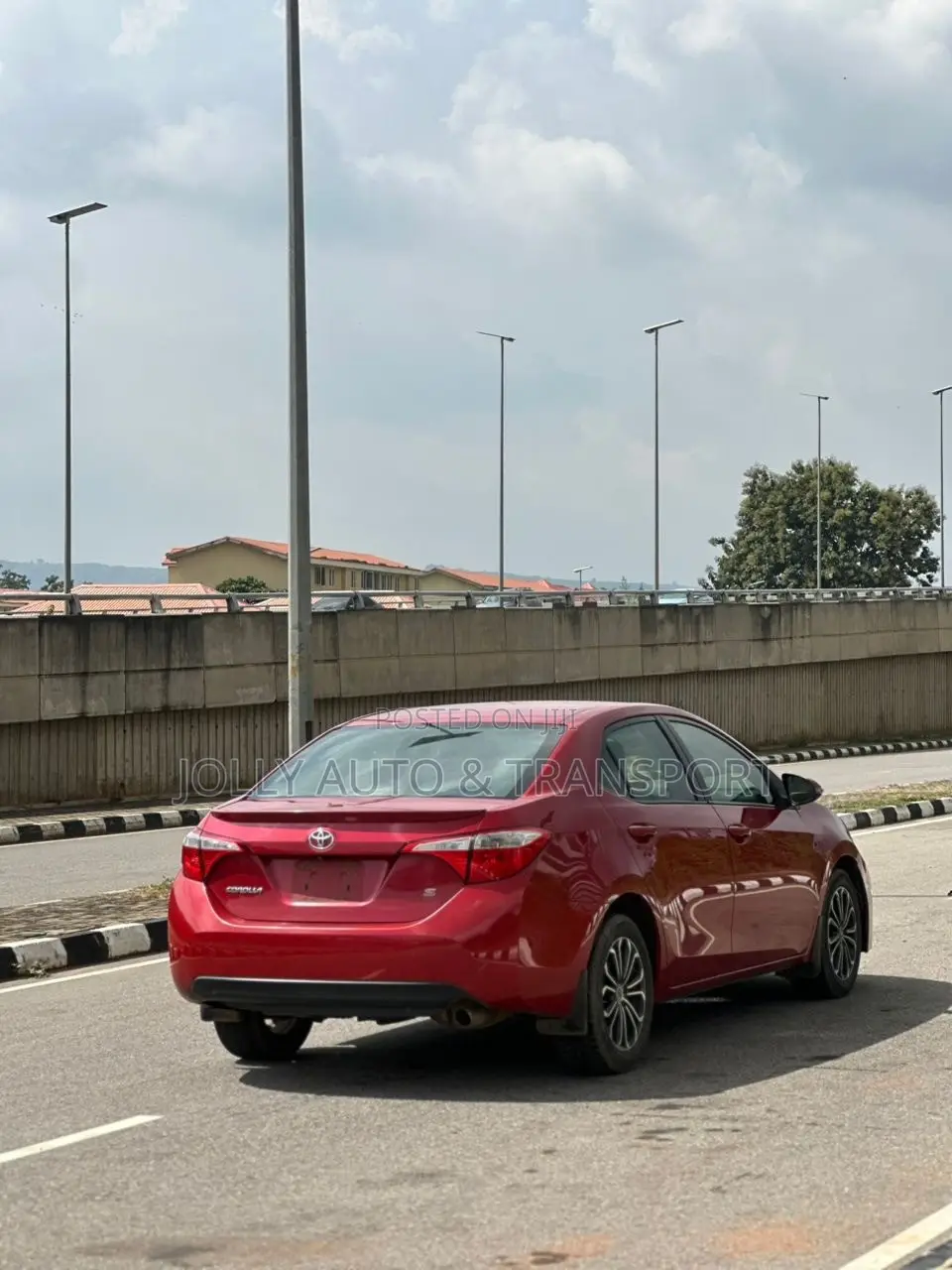 Toyota Corolla S 4dr Sedan (1.8L 4cyl CVT) 2015 Red