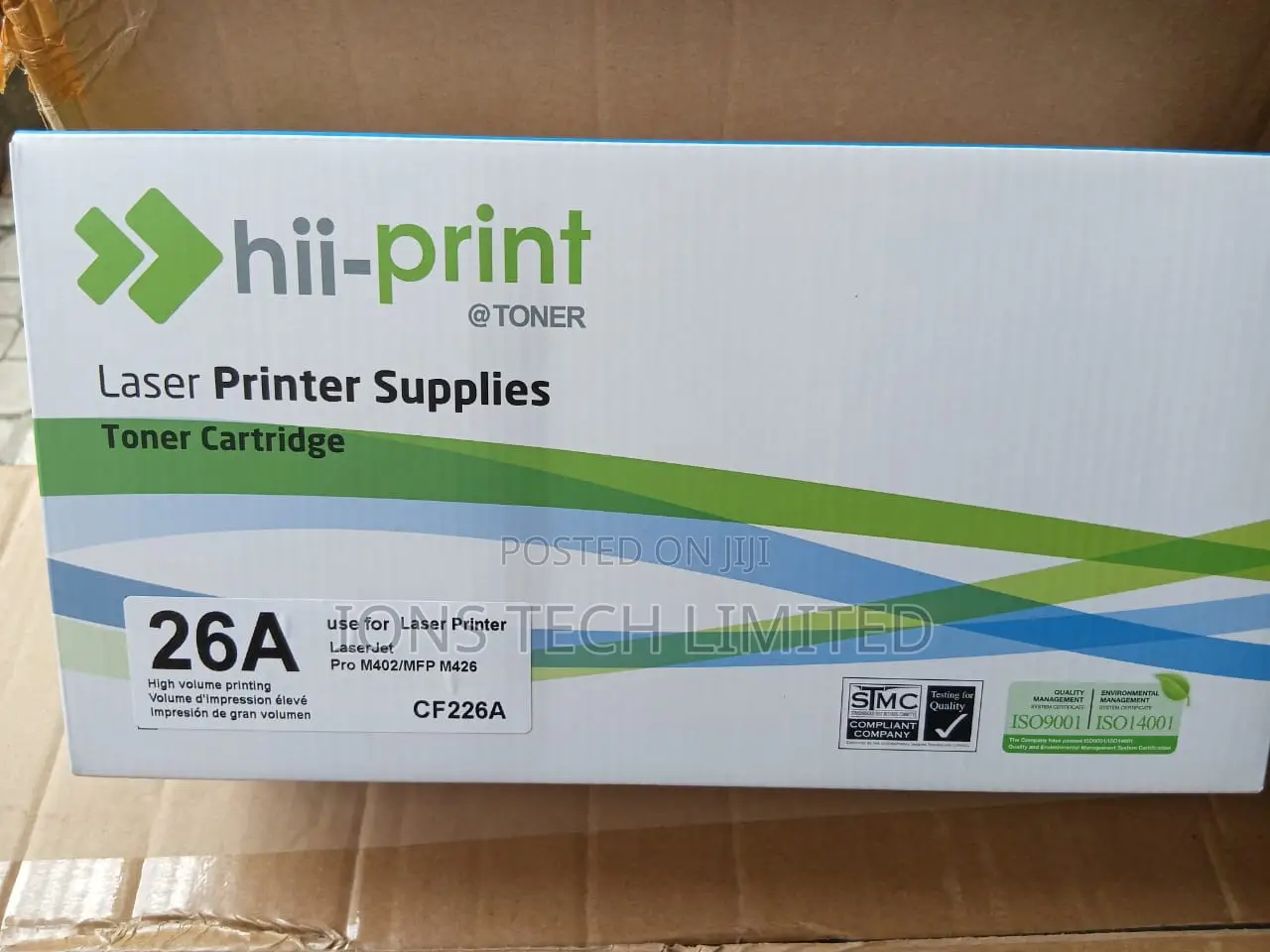 HII-PRINT 26A High Volume Printing Black Original Toner Cartridge