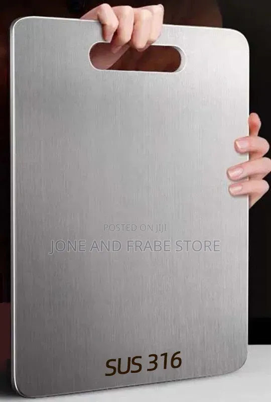 Medium Size Antibacterial, Anti Mold Stainless Steel Chopping Board