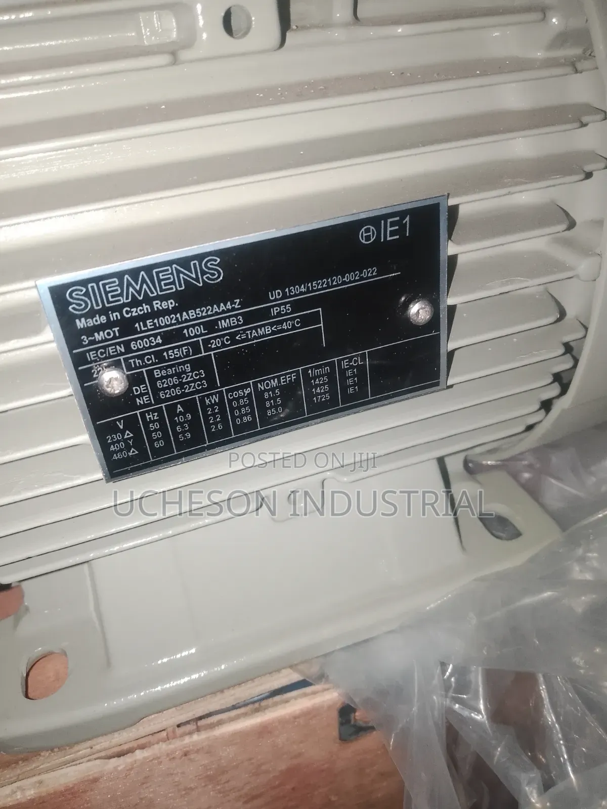 Brand New Siemens 3kw/4hp 100L 1450 RPM Electric Motor