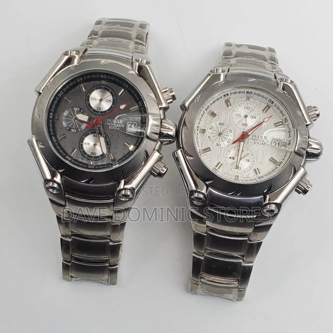 Pulsar
Male Watch 
Chain Strap
Battery Power