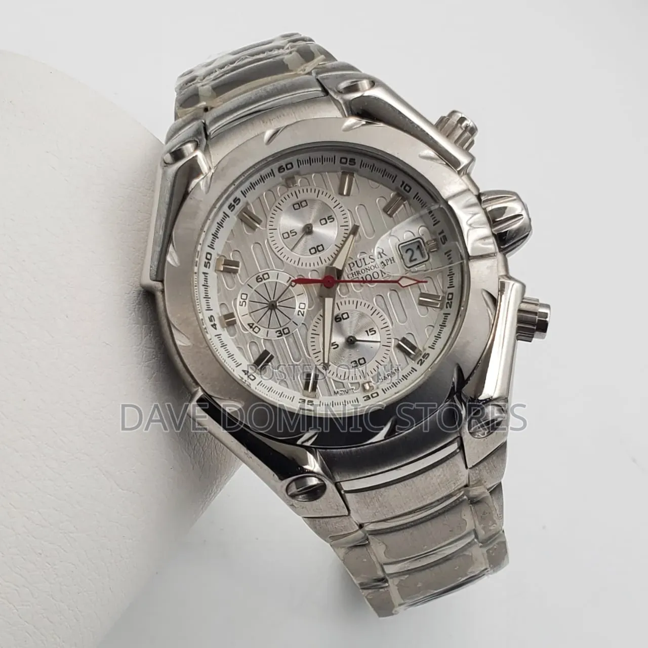 Pulsar
Male Watch 
Chain Strap
Battery Power