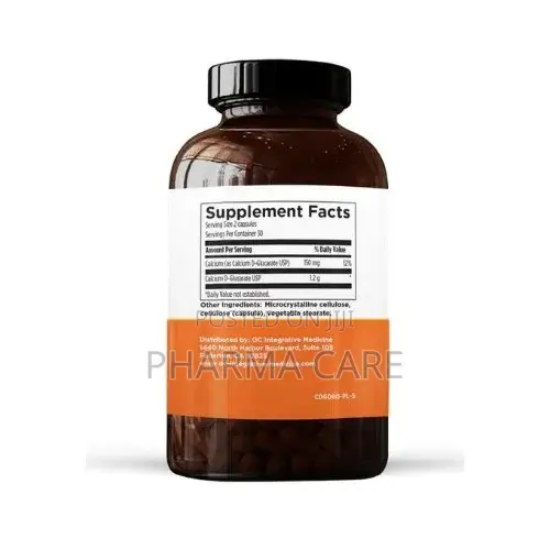 Calcium D-Glucarate - 60 Capsules