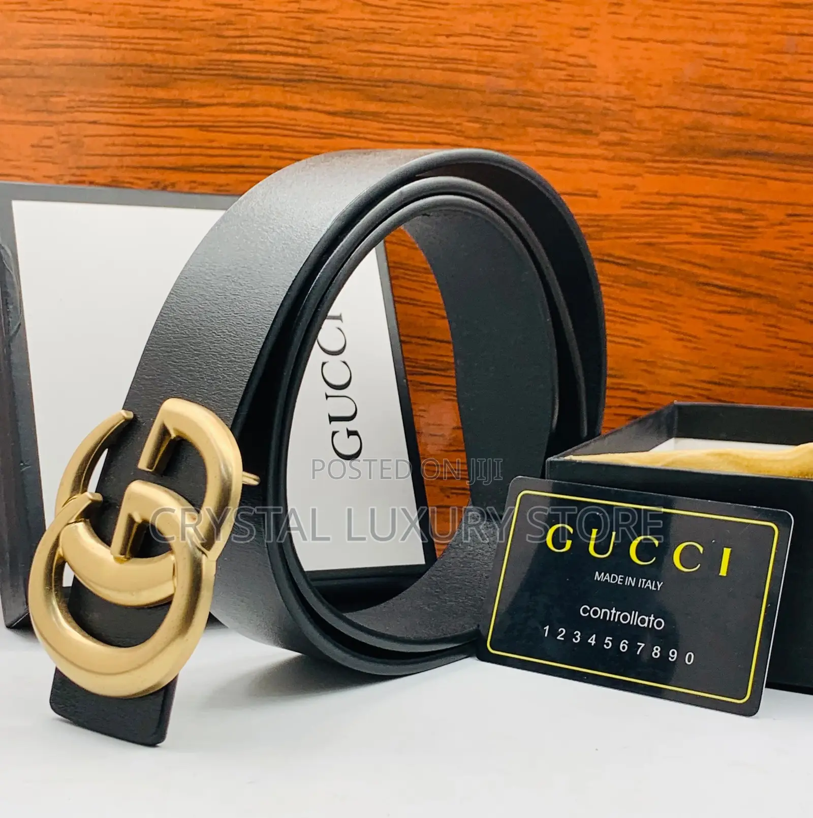 Gucci Quality Luxury Men Genuine Leather Belt